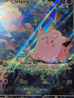 Pokemon TCG Clefairy 094/088 Illustration Rare Holo English … - Image 2