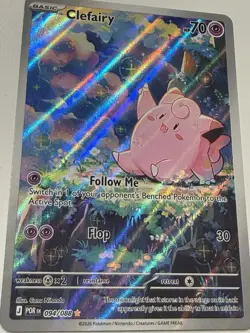 Pokemon TCG Clefairy 094/088 Illustration Rare Holo English … - Image 4