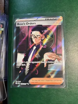 Boss’s Orders 256/217 Ultra Rare Full Art Pokemon TCG Ascended Heroes - Image 1