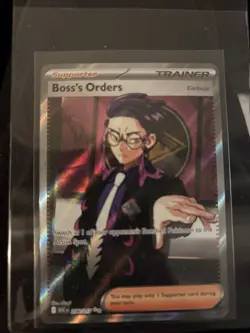 Boss’s Orders 256/217 Ultra Rare Full Art Pokemon TCG Ascended Heroes - Image 2