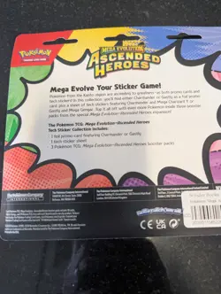 Pokemon TCG Mega Evolution Ascended Heroes Tech Sticker Collection Lot of 2 NEW - Image 5