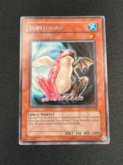 Yu-Gi-Oh! Substitoad (NM) LODT-EN028 Light of Destruction Unlimited - Image 1