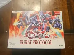 Yugioh Burst Protocol Box 1st Edition / New / Factory Sealed Fire - Image 1