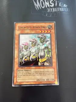 YUGIOH GOBLIN ELITE ATTACK FORCE SUPER RARE CRV-EN020 1ST EDITION - Image 1