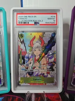 4x One Piece ILLUSTRATION BOX 1 & 2 Sequential Set PSA 10 NAMI BOA YAMATO MARIA - Image 4