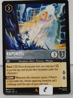 Rapunzel - Ethereal Protector - Rare - Winterspell #171 - LORCANA - NM - E - Image 5