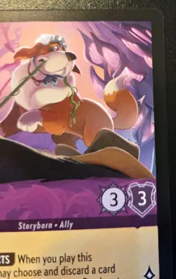 Nana - Canine Caregiver 53/204 Uncommon Whispers In The Well Disney Lorcana TCG - Image 3