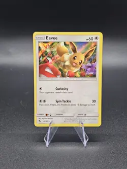 Eevee - 48/68 Hidden Fates Holo - 2019 Pokemon TCG Card Clean - Image 1
