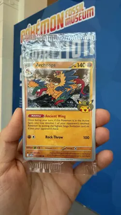Pokemon Archeops Chicago Field Museum Exclusive Promo Card - New, Sealed - Image 3