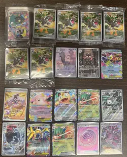 Pokemon TCG Mixed Lot Of 76 Cards: Special Illustration Rare, IR, EX,Promo - Image 1