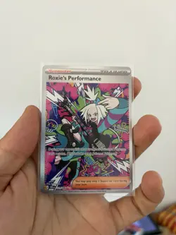Roxie's Performance SIR 121/086 Chaos Rising CRI Pokemon Card NM English - Image 1