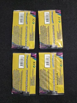 Pokemon Unified Minds - Sun & Moon 3 Card Booster Pack Lot of 4 - Full Art Set 820650805684 - Image 2