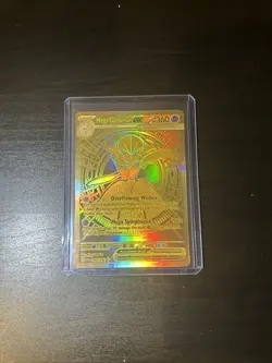 Pokemon TCG Mega Gardevoir EX Holo Gold Card 187/132 Mega Evolution - Image 1