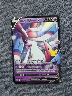 Dark Sylveon V SWSH134 SWSH: Sword & Shield Promo Cards Holo - Image 1