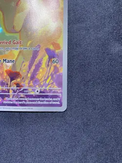 Pokemon TCG Sv10: Destined Rivals Rapidash Holo Card 189/182 Near Mint Condition - Image 2