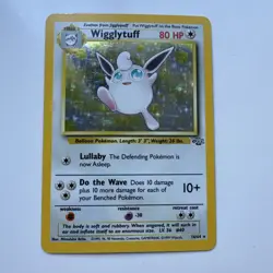 WIGGLYTUFF | 16/64 | JUNGLE | HOLO | LP Pokemon Card WOTC Vintage - Image 1