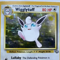 WIGGLYTUFF | 16/64 | JUNGLE | HOLO | LP Pokemon Card WOTC Vintage - Image 2