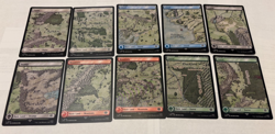 MTG Complete Basic Full Art Lands - Lord of the Rings Magic The Gathering - Image 1