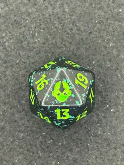 Spindown D20 MTG Avatar the Last Airbender Green Prerelease - Image 1