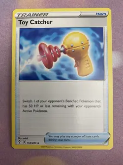 Evolving Skies Trainer Item Toy Catcher Uncommon Card Normal 163/203 - Image 1