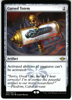 Modern Horizons 2 #295 Cursed Totem - Image 1