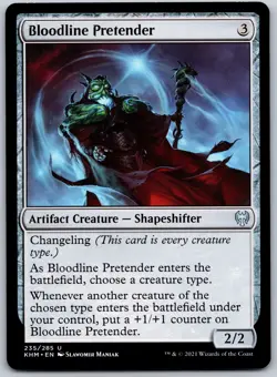 Bloodline Pretender U Kaldheim 235 NM - Image 1