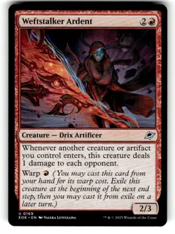 Weftstalker Ardent #169 Uncommon Edge of Eternities Magic: The Gathering NM - Image 1