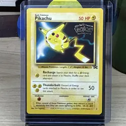 Wizards of the Coast Pokemon TCG Pikachu #4 Black Star Promo Holo 1999 EN 50HP - Image 1