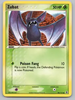 Zubat 88/113 Common Delta Species Pokemon Lightly Played - Image 1