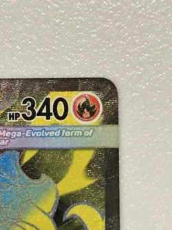 Pokemon Mega Pyroar ex 99/86 Full Art Double Ultra Rare Chaos Rising ME04 NM - Image 3