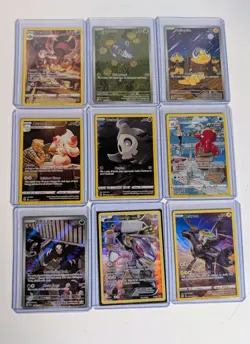 Pokemon TCG Full Art Holo Lot! 9x Cards Total - NM - Image 1