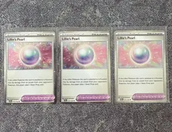 Pokemon Lilie's Pearl 151/159 Cosmos Holo Journey Together NM x 3 - Image 1