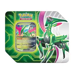 Pokemon Paradox Destinies Iron Boulder ex Tin - Factory Sealed - Image 1