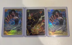 Portgas D. Ace Legacy of the Master One Piece Card SR/SP OP12 ST13-011 & Barth K - Image 1
