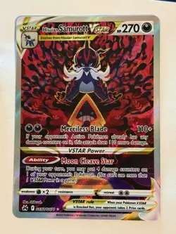HISUIAN SAMUROTT VSTAR GG52/GG70 HOLO CROWN ZENITH GALARIAN GALLERY POKEMON NM/M - Image 1