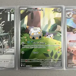 Pokemon Perfect Order - Lot of 3 Illustration Rare Spewpa Talonflame Togedemaru - Image 3
