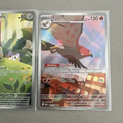Pokemon Perfect Order - Lot of 3 Illustration Rare Spewpa Talonflame Togedemaru - Image 4