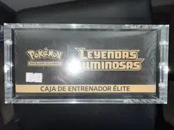 Pokemon Shining Legends ETB Sealed box *SPANISH* Leyendas Luminosas Acrylic Case - Image 2