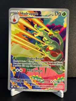 Pokemon Hydrapple DRI SV10: #188/182 Illustration Rare Holo NM PACK FRESH! - Image 1