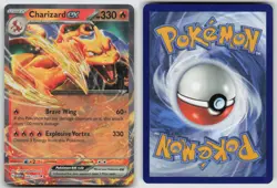 Charizard ex 006/165 Double Rare 151 Pokemon Holo NM - Image 3