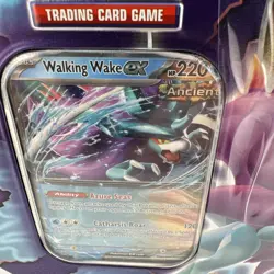Pokemon TCG Paradox Destinies Tin Walking Wake EX W/ 5 Booster Packs Sealed - Image 2