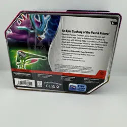 Pokemon TCG Paradox Destinies Tin Walking Wake EX W/ 5 Booster Packs Sealed - Image 3