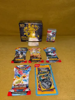 Pokemon Scarlet & Violet Surging Sparks Elite Trainer Box ETB + Sealed Lot Large - Image 1