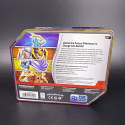 Ships Next Day Pokemon TCG Paradox Destinies Iron Crown Ex Tin Brand New - Image 2