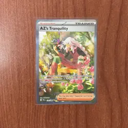 AZ's Tranquility 120/086 Pokemon Me04: Chaos Rising SIR Full Art Holo - MINT - Image 1