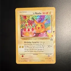 Pokemon TCG Wotc Promo _____'s Pikachu 24/53 Holo Promo 50 HP English 1999 - Image 1