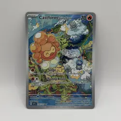 Castform Sunny Form 2024 Pokemon 195/191 Surging Sparks IR Holo EN - Image 1