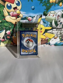 Pokemon TCG Meowth 106/094 Illustration Rare Phantasmal Flames Beckett 9.5 Gem M - Image 3
