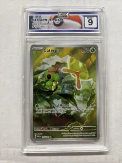2023 Pokemon Caterpie Illustration Rare #172 HGC 9 (sb3) - Image 1