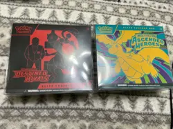 Pokemon Elite Trainer Box ETB Lot Destined Rivals And Ascended Heroes Sealed - Image 1